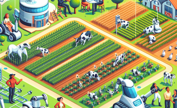 9 Weird Ways AI Transforms Farming Fun!